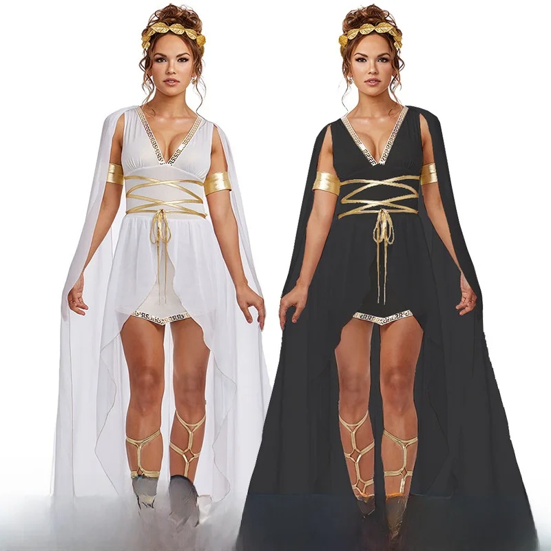 New Arrival Athena Costume Dress Elegant Queen Halloween Costume Traditional Chinese Clothing Women's Fashion Spring 2023
New Arrival Athena Costume Dress Elegant Queen Halloween Costume Traditional Chinese Clothing Women's Fashion Spring 2023