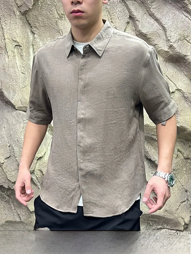 New Chinese Style Men's Loose Fit Short Sleeve Shirt Thin Five Button Casual Shirt Breathable Comfortable Summer Fashion
New Chinese Style Men's Loose Fit Short Sleeve Shirt Thin Five Button Casual Shirt Breathable Comfortable Summer Fashion