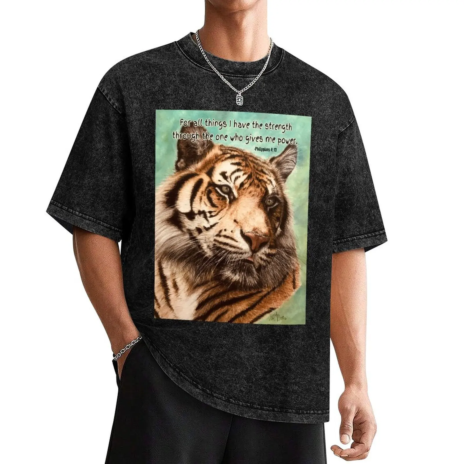 Be strong like the tiger Philippians 4:13 T-Shirt cotton man t-shirts vintage graphic tee compression shirt men
Be strong like the tiger Philippians 4:13 T-Shirt cotton man t-shirts vintage graphic tee compression shirt men