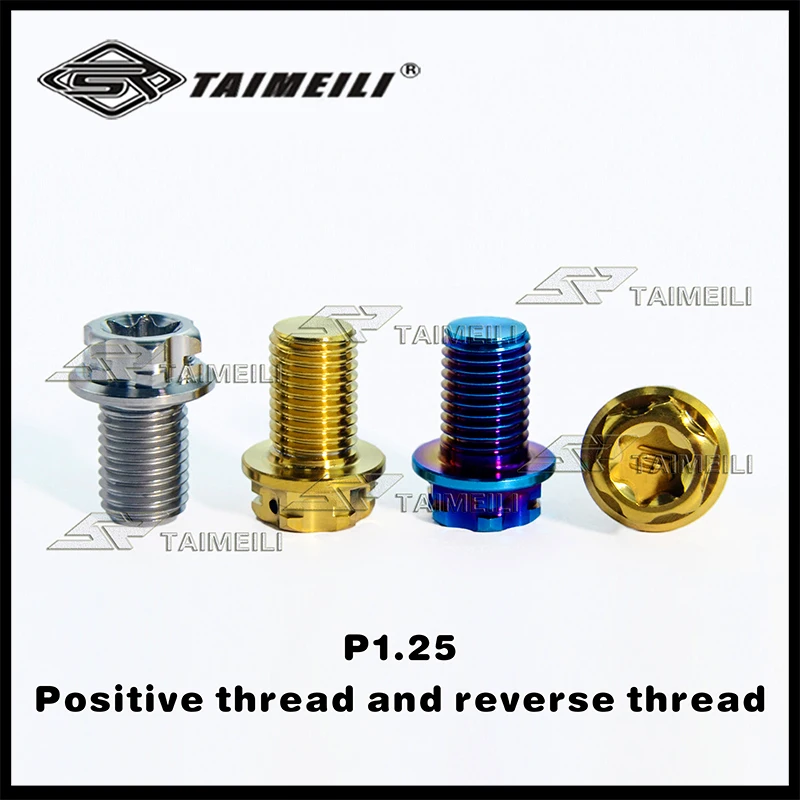 TAIMEILI Titanium alloy screw motorcycle rearview mirror screw m8x15m10x15/20/30mm clockwise counterclockwise rotation 1pcs
TAIMEILI Titanium alloy screw motorcycle rearview mirror screw m8x15m10x15/20/30mm clockwise counterclockwise rotation 1pcs
