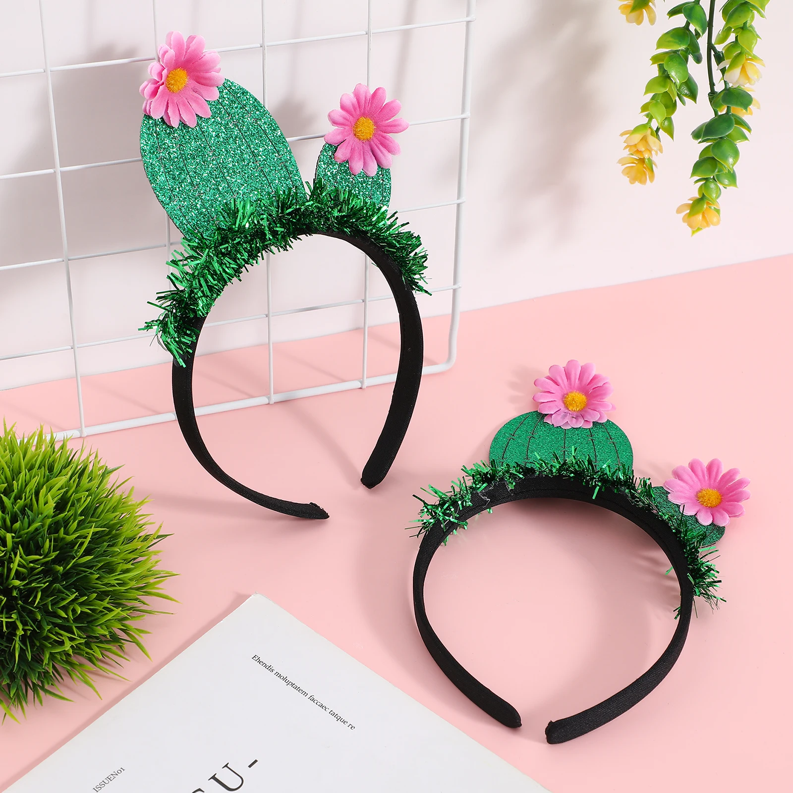 2 Pcs Elegant Headwear Cute Headbands Party Hair Hoop Cactus for Women Headbamd Hairband
2 Pcs Elegant Headwear Cute Headbands Party Hair Hoop Cactus for Women Headbamd Hairband