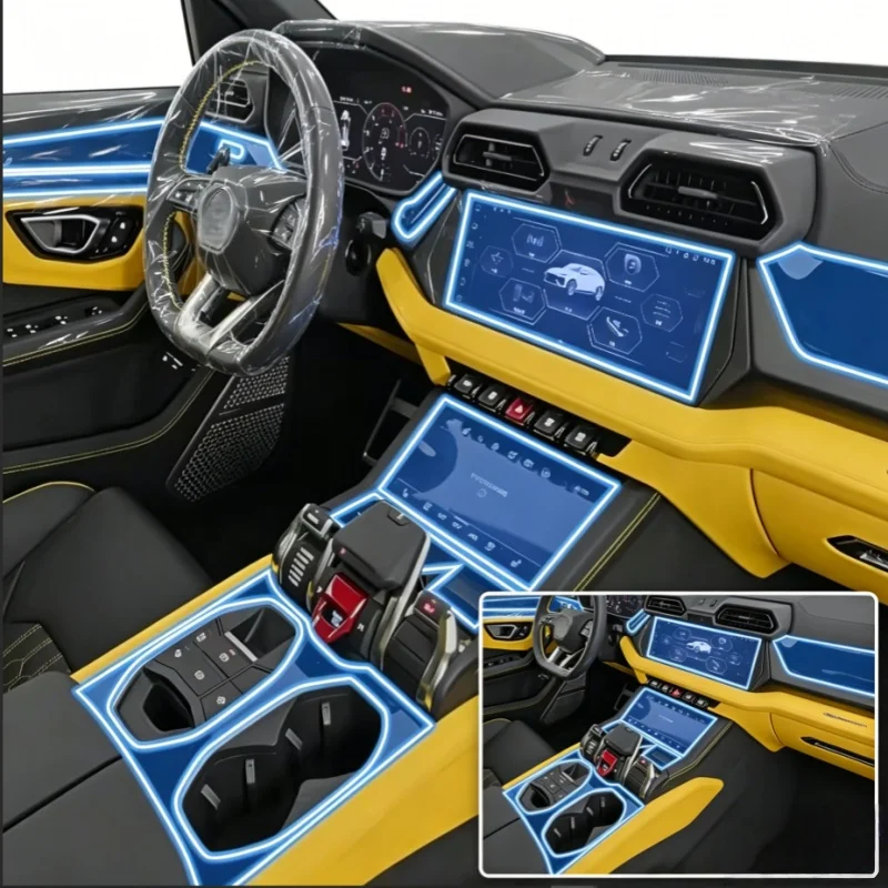 Car Ashboard Multimedia Navigation Transparent Anti-Scratch Protection Film SE 2025-2026 Accessories For Lamborghini Urus
Car Ashboard Multimedia Navigation Transparent Anti-Scratch Protection Film SE 2025-2026 Accessories For Lamborghini Urus