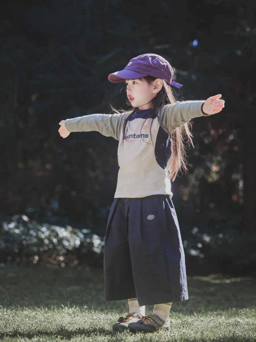Outdoor Casual Sports Loose Wide Leg Pants for Girls Spring Autumn Mountain Series Parent Child Camping Style Baby Cotton Fabric
Outdoor Casual Sports Loose Wide Leg Pants for Girls Spring Autumn Mountain Series Parent Child Camping Style Baby Cotton Fabric