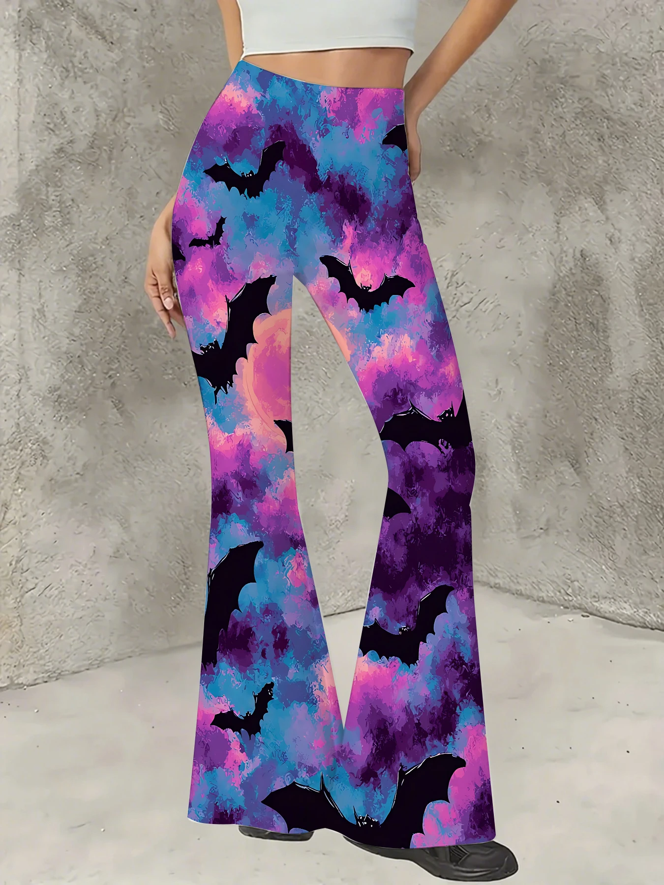 Plus Size All-Over Print Flare Pants Women Stretchy High Waist Bell Bottom
Plus Size All-Over Print Flare Pants Women Stretchy High Waist Bell Bottom