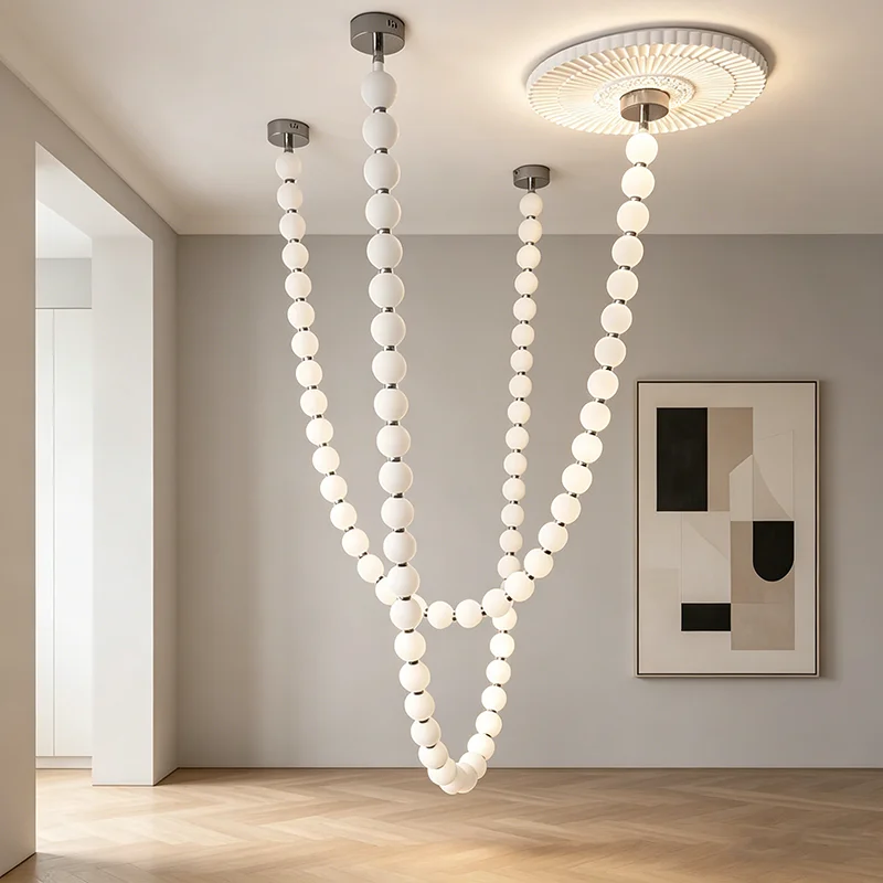 Nordic Minimalist Indoor Lighting Fixtures, Modern Chandelier for Living Room Bedroom Dining Room Home Decoration
Nordic Minimalist Indoor Lighting Fixtures, Modern Chandelier for Living Room Bedroom Dining Room Home Decoration