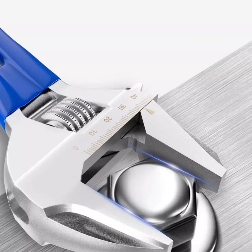 Ergonomic Design Adjustable Wrench Large Opening Multi-Function Bathroom Wrench 6inch Lightweight Universal Spanner Home Garage
Ergonomic Design Adjustable Wrench Large Opening Multi-Function Bathroom Wrench 6inch Lightweight Universal Spanner Home Garage