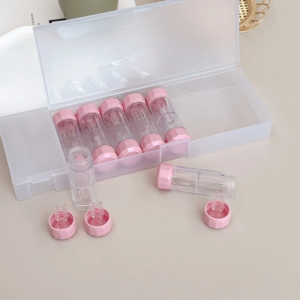8 Pairs Portable Contact Lens Box Holder Clear 7 Colors Contact Lenses Soak Storage Case Durable Small Design RGP Lens Container 
8 Pairs Portable Contact Lens Box Holder Clear 7 Colors Contact Lenses Soak Storage Case Durable Small Design RGP Lens Container