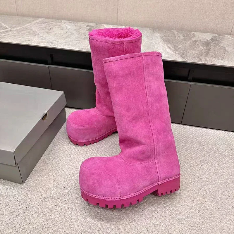 Brand Rose Red Snow Boots For Women, Platform Winter Outdoor Boots Big Toe Design Boots Big Size, Warm Outdoor Boots For Girls
Brand Rose Red Snow Boots For Women, Platform Winter Outdoor Boots Big Toe Design Boots Big Size, Warm Outdoor Boots For Girls