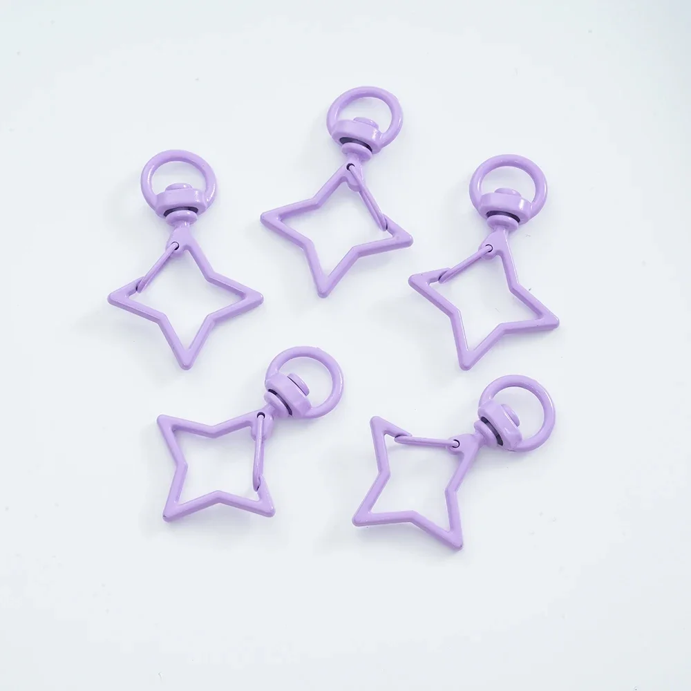 Metal Star Shape Lobster Clasp Hooks Key Rings Connectors for DIY Keychain Crafts Jewelry Making Findings Accessories
Metal Star Shape Lobster Clasp Hooks Key Rings Connectors for DIY Keychain Crafts Jewelry Making Findings Accessories