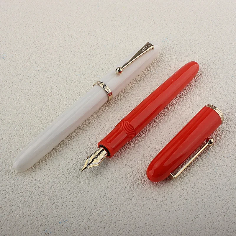 Перьевая ручка JinHao 9016, акриловая Вращающаяся ручка с наконечником 40 мм, элегантные Канцтовары для подписи, чернильная ручка, подарок на день рождения, школьный подарок
Перьевая ручка JinHao 9016, акриловая Вращающаяся ручка с наконечником 40 мм, элегантные Канцтовары для подписи, чернильная ручка, подарок на день рождения, школьный подарок