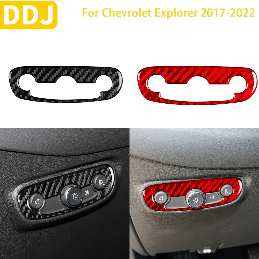 For Chevrolet Explorer 2017-2022 Accessories Carbon Fiber Car Interior Headlight Control Switch Frame Trim Sticker Styling
For Chevrolet Explorer 2017-2022 Accessories Carbon Fiber Car Interior Headlight Control Switch Frame Trim Sticker Styling