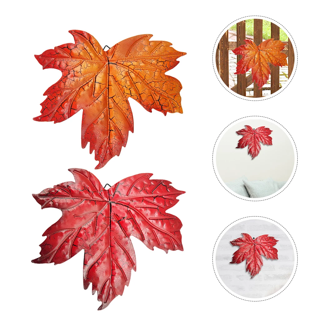 2pcs Iron Decor Plaque for Leaf Metal Decor Metal Fall Decorations For Outside Fall Autumn Ornament Outdoor
2pcs Iron Decor Plaque for Leaf Metal Decor Metal Fall Decorations For Outside Fall Autumn Ornament Outdoor