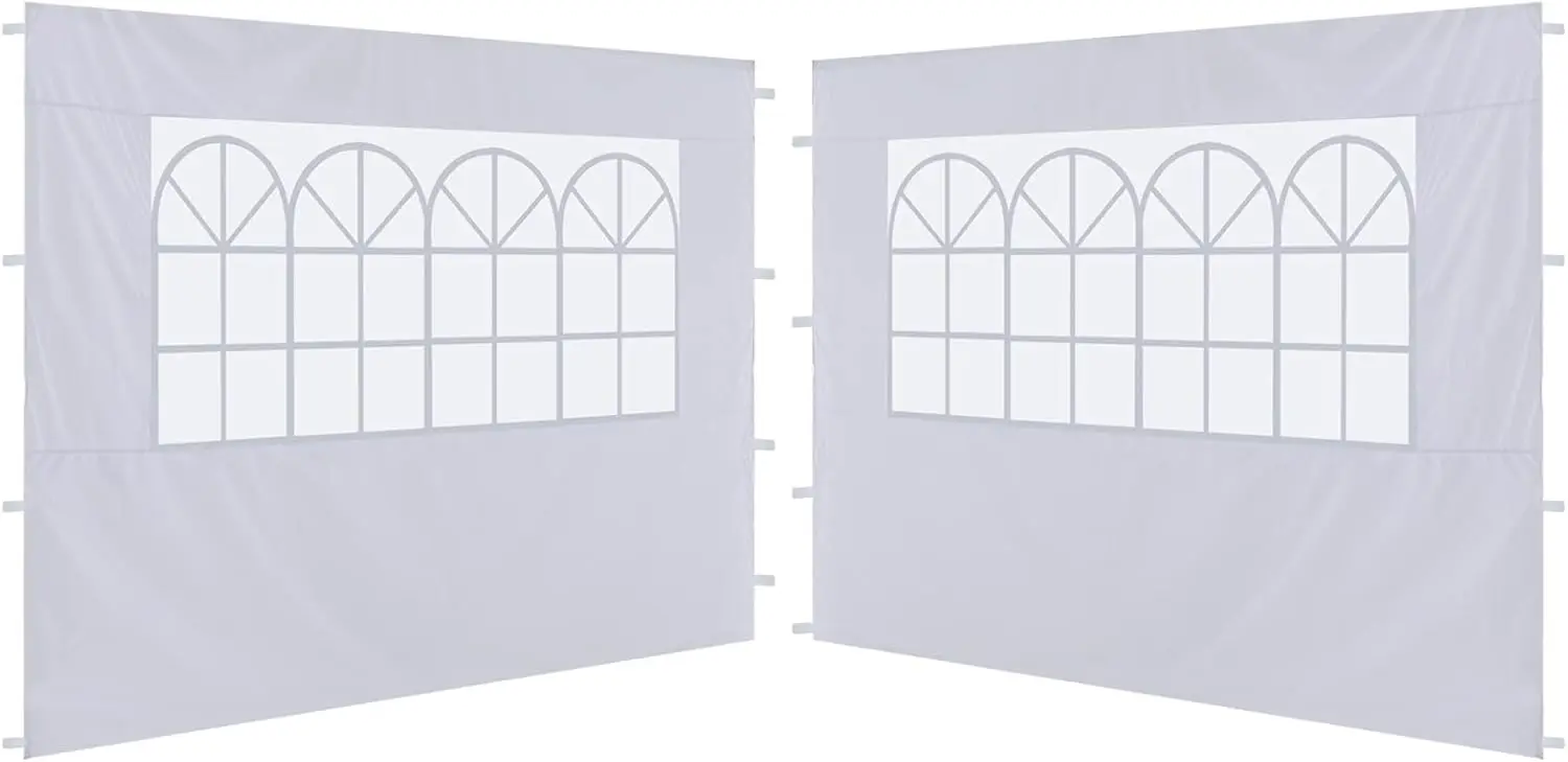 ABCCANOY 2 Packs of 10X10 Canopy Sidewalls with Church, White
ABCCANOY 2 Packs of 10X10 Canopy Sidewalls with Church, White