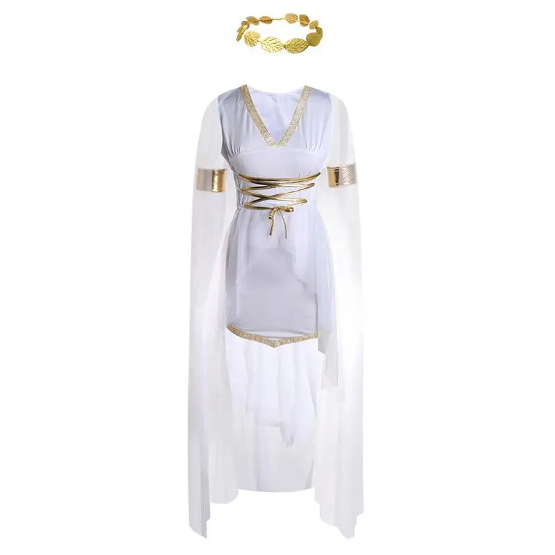 Medieval Halloween Costume Ancient Roman Goddess Queen Carnival Stage Clothing Women's Ethnic Fashion Performance Outfit
Medieval Halloween Costume Ancient Roman Goddess Queen Carnival Stage Clothing Women's Ethnic Fashion Performance Outfit