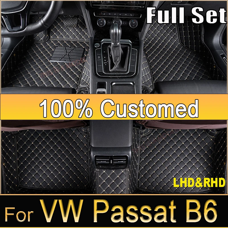 Custom Made Leather Car Floor Mats For Volkswagen VW Passat B6 2007 2008 2009 2010 2011 Carpets Rugs Foot Pads Accessories
Custom Made Leather Car Floor Mats For Volkswagen VW Passat B6 2007 2008 2009 2010 2011 Carpets Rugs Foot Pads Accessories