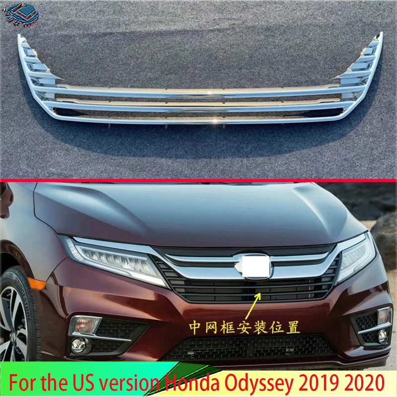For the US version Honda Odyssey 2019 2020 Car Accessories ABS Chrome Front Center Mesh Grille Grill Cover Radiator Strip Trim
For the US version Honda Odyssey 2019 2020 Car Accessories ABS Chrome Front Center Mesh Grille Grill Cover Radiator Strip Trim