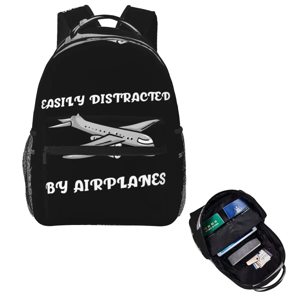 Easily Distracted By Airplanes Student Backpack School Bag Hiking Travel Daypack for Boys Girls Fashion Bookbag Shoulder Bags
Easily Distracted By Airplanes Student Backpack School Bag Hiking Travel Daypack for Boys Girls Fashion Bookbag Shoulder Bags
