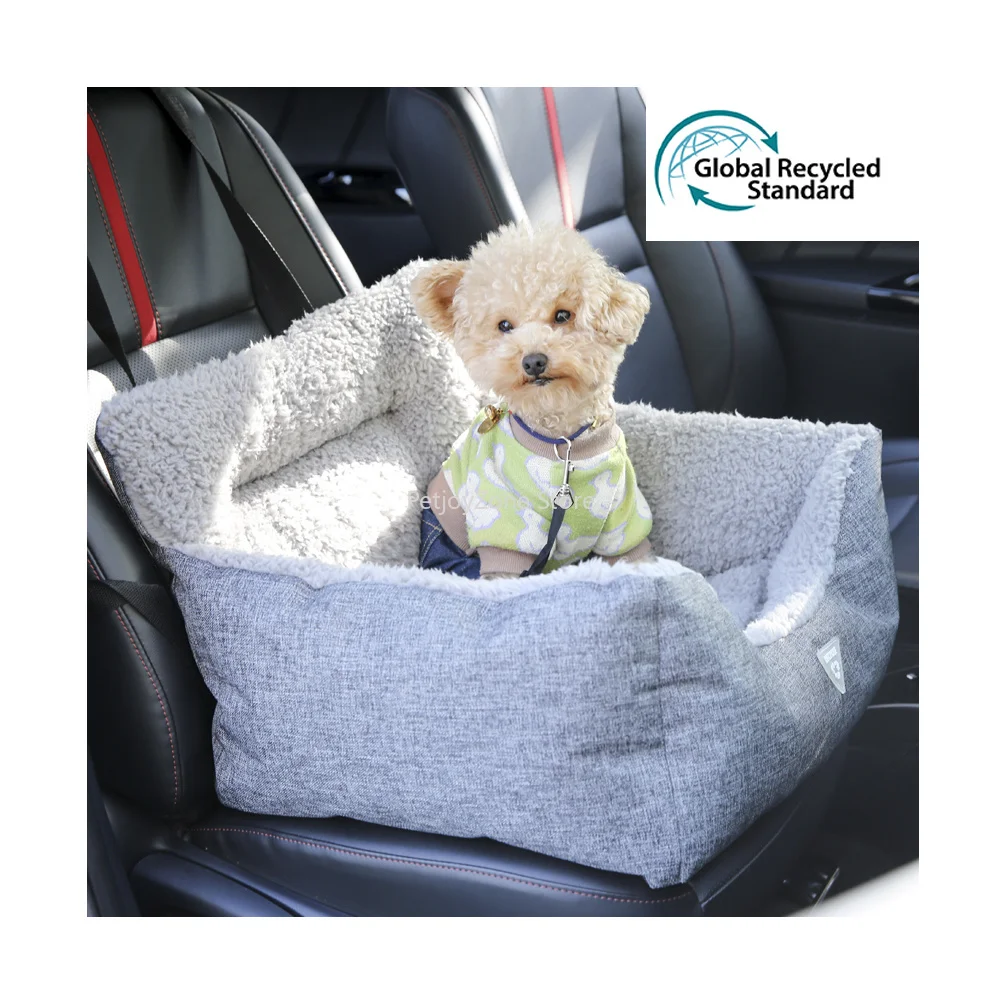 GRS Certified Recycled Materials Outdoor Travel Dog Car Booster Seat With Removable Pillow & Safety Belt Washable Pet Sofa Bed
GRS Certified Recycled Materials Outdoor Travel Dog Car Booster Seat With Removable Pillow & Safety Belt Washable Pet Sofa Bed