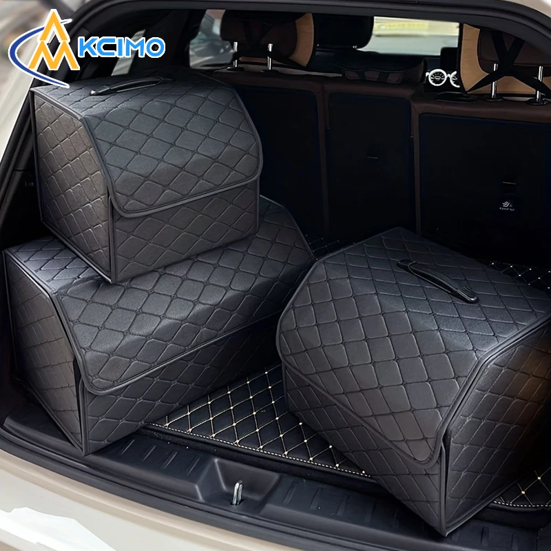 1Pc PU Leather Car Trunk Organizer Bo Foldable Large Capacity, Auto Multiuse Tools,Stowing, Car Trunk Bag Auto Storag Box
1Pc PU Leather Car Trunk Organizer Bo Foldable Large Capacity, Auto Multiuse Tools,Stowing, Car Trunk Bag Auto Storag Box