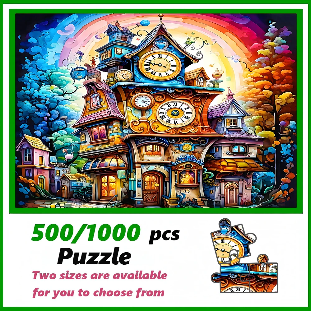 A high-quality 500/1000-piece puzzle, perfect for adults, is a fun family game that helps relieve stress and is great for birthd
A high-quality 500/1000-piece puzzle, perfect for adults, is a fun family game that helps relieve stress and is great for birthd