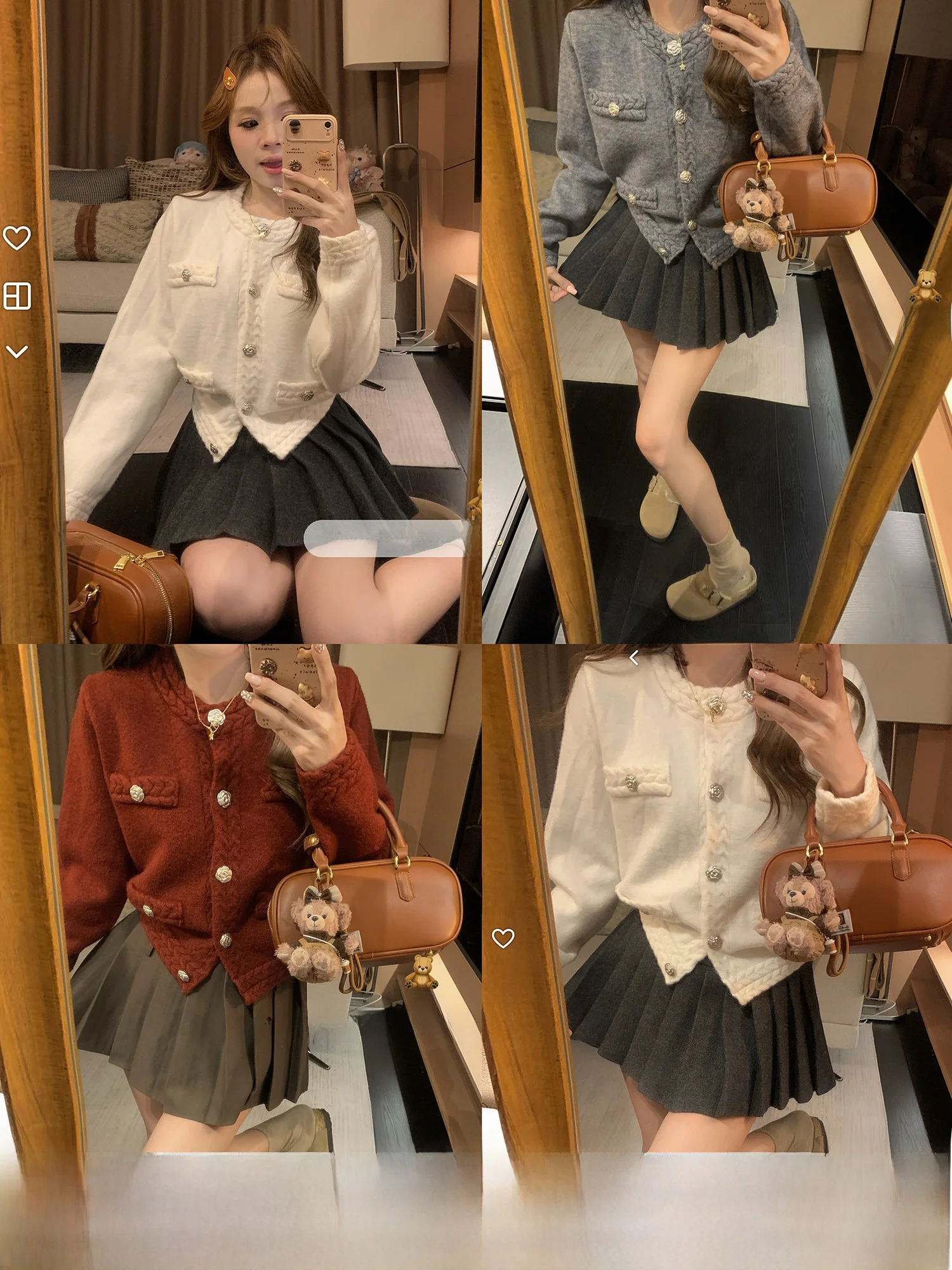 DDXZ Evening Design Pure Color round Neck Twisted Sweater Jacket Short Style Knitted Cardigan Button Soft Knitwear Coat for W...
DDXZ Evening Design Pure Color round Neck Twisted Sweater Jacket Short Style Knitted Cardigan Button Soft Knitwear Coat for W...