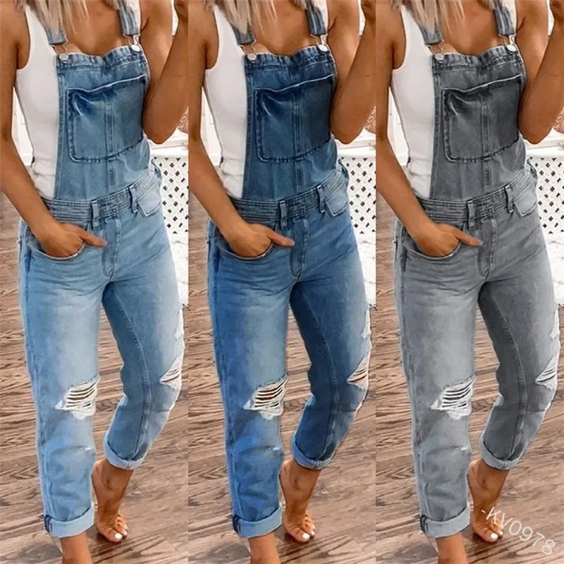 Jean Overalls Women Plus Size Mid Waist Pockets Washed Spring Summer Fashion Ankle-Length Pants
Jean Overalls Women Plus Size Mid Waist Pockets Washed Spring Summer Fashion Ankle-Length Pants