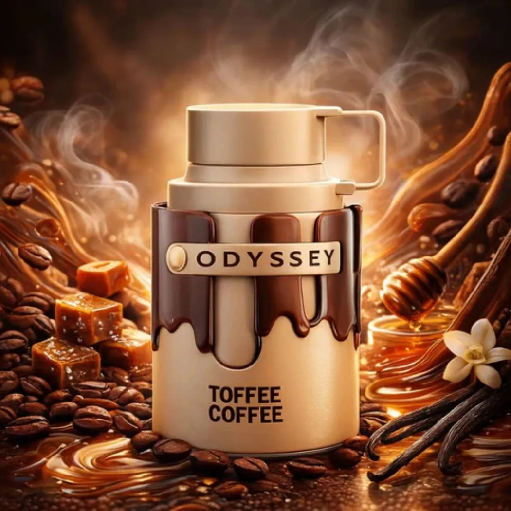 Armaf Odyssey Toffee Coffee Cafe Edition Eau de Parfum | Rich Gourmand Scent for Unisex
Armaf Odyssey Toffee Coffee Cafe Edition Eau de Parfum | Rich Gourmand Scent for Unisex