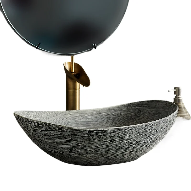 Настраиваемая умывальник Бытовая умывальник на балконе Керамический художественный умывальник Ретро раковина для ванной комнаты
Настраиваемая умывальник Бытовая умывальник на балконе Керамический художественный умывальник Ретро раковина для ванной комнаты