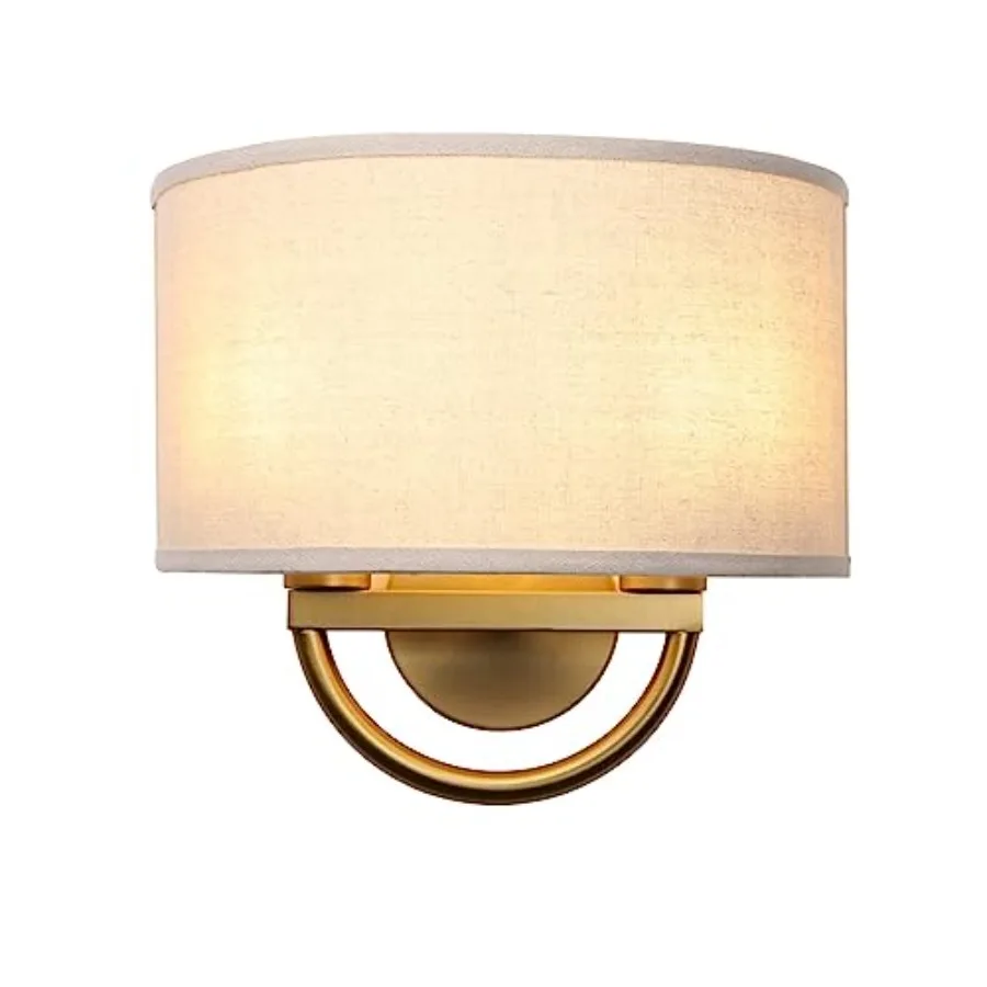 Industrial 2-Lights Wall Sconce Fixtures with Linen Fabric Shade Double Wall Light Lamps Decor for Hallway Bedroom Living Room
Industrial 2-Lights Wall Sconce Fixtures with Linen Fabric Shade Double Wall Light Lamps Decor for Hallway Bedroom Living Room