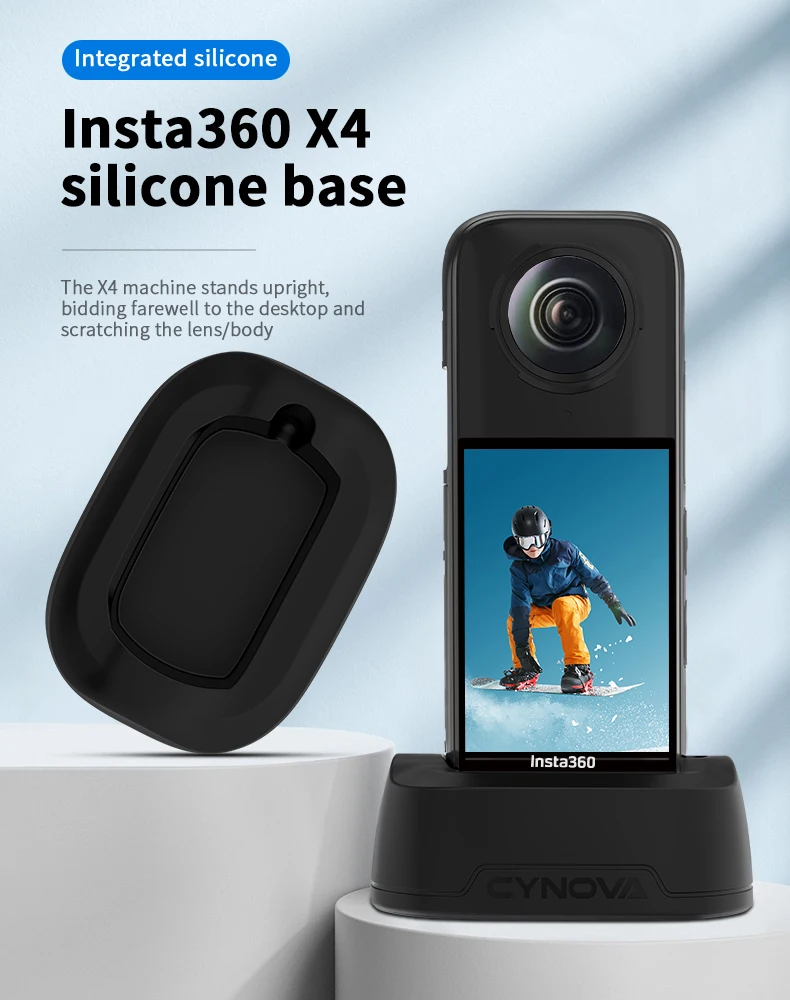 For Insta360 X4 Camera Mount Desk Stand Mount Base Holder Silicone Vehicle Dock Support Action Camera Accessories
For Insta360 X4 Camera Mount Desk Stand Mount Base Holder Silicone Vehicle Dock Support Action Camera Accessories
