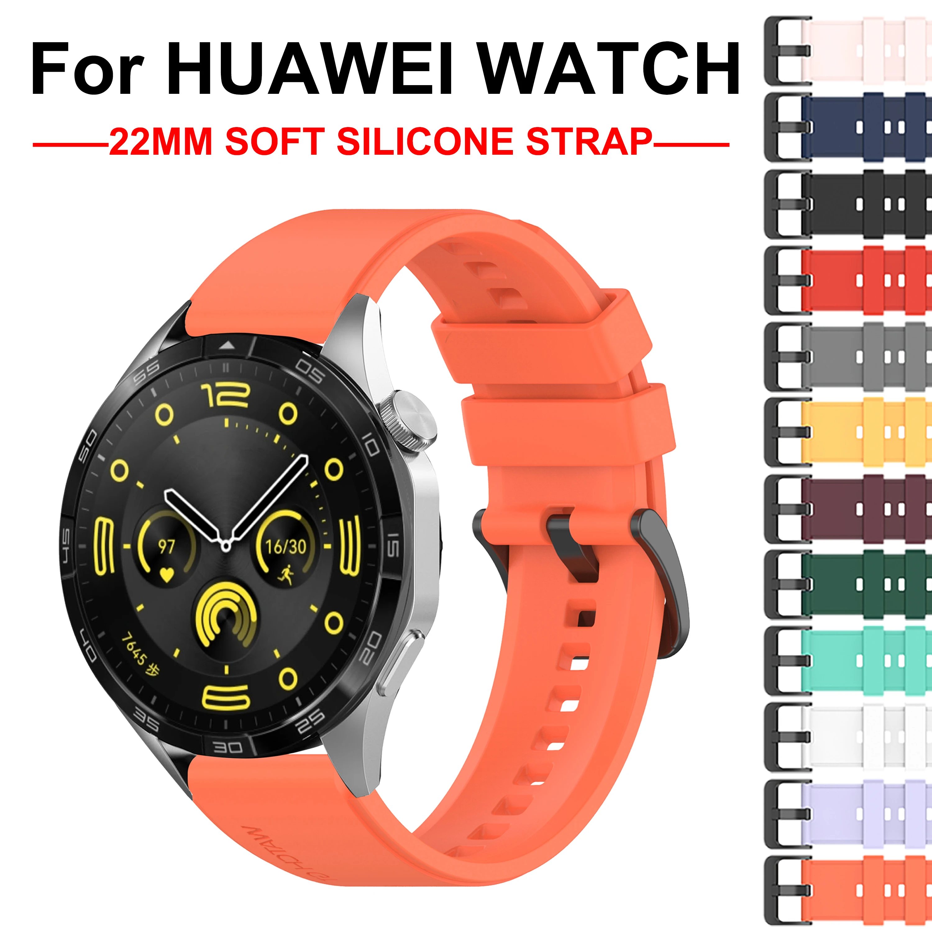 Watch Strap 22mm for Huawei Watch GT4 GT5 GT6 Watch3 Pro 46MM Watch Replacement Watchband For Xiaomi Watch S2 For amazfit GTR
Watch Strap 22mm for Huawei Watch GT4 GT5 GT6 Watch3 Pro 46MM Watch Replacement Watchband For Xiaomi Watch S2 For amazfit GTR