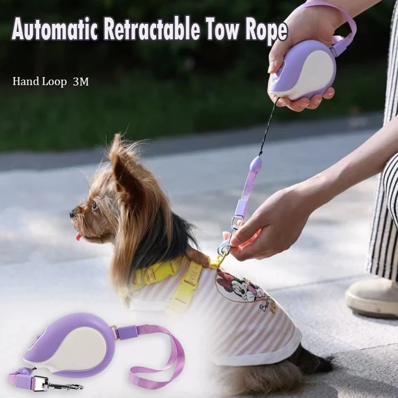 3M Leash for Small Dogs Auto Retractable Leash, Hand Loop Kitten Leash, Compact and Portable Bichon Frise Dog Leash
3M Leash for Small Dogs Auto Retractable Leash, Hand Loop Kitten Leash, Compact and Portable Bichon Frise Dog Leash