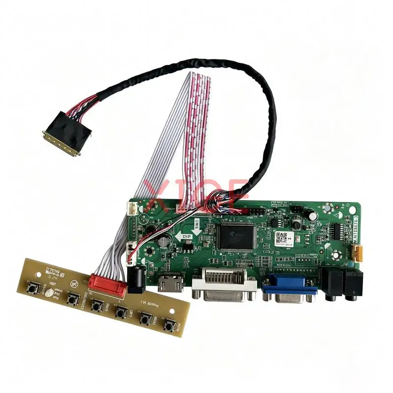 Controller Board Fit B173RW01 LP173WD1 N173FGE CLAA173UA01A Laptop Display Screen 1600x900 HDMI+DVI+VGA 40 Pin LVDS 1600*900 Kit
Controller Board Fit B173RW01 LP173WD1 N173FGE CLAA173UA01A Laptop Display Screen 1600x900 HDMI+DVI+VGA 40 Pin LVDS 1600*900 Kit