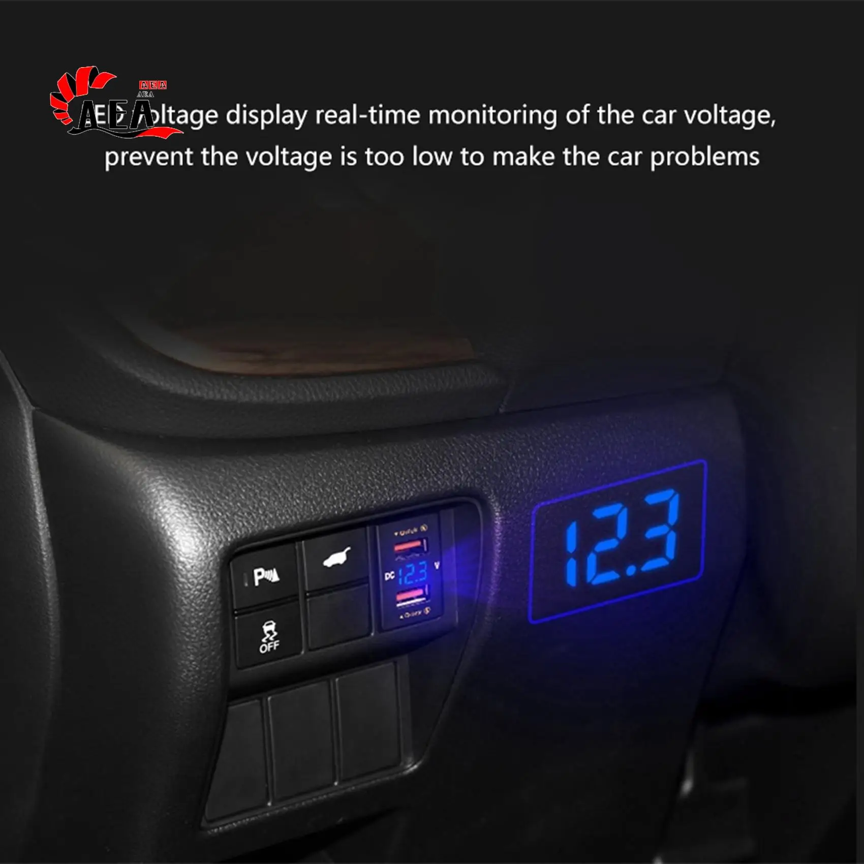 AEA0-36W Fast Car Charger QC3.0 Dual USB Fast Charger Waterproof Mobile Phone Charger For Honda
AEA0-36W Fast Car Charger QC3.0 Dual USB Fast Charger Waterproof Mobile Phone Charger For Honda