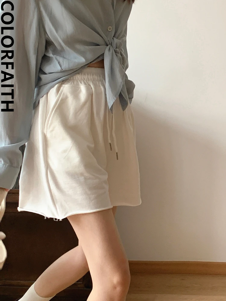 Colorfaith P1948 Новинка 2023, широкие Капри с высокой талией в Корейском стиле, модные спортивные штаны с карманами на шнуровке, весенне-летние женские шорты
Colorfaith P1948 Новинка 2023, широкие Капри с высокой талией в Корейском стиле, модные спортивные штаны с карманами на шнуровке, весенне-летние женские шорты