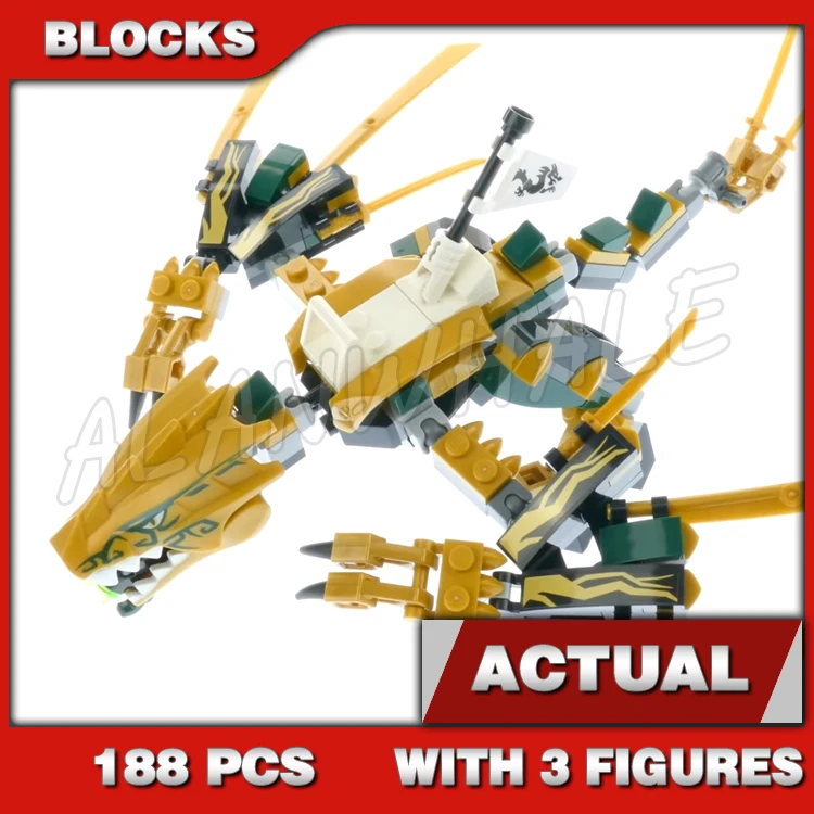 188pcs Shinobi Legacy The Golden Dragon Posable Wings Hidden Stud Shooter 11160 Building Block Toys Compatible With Model
188pcs Shinobi Legacy The Golden Dragon Posable Wings Hidden Stud Shooter 11160 Building Block Toys Compatible With Model