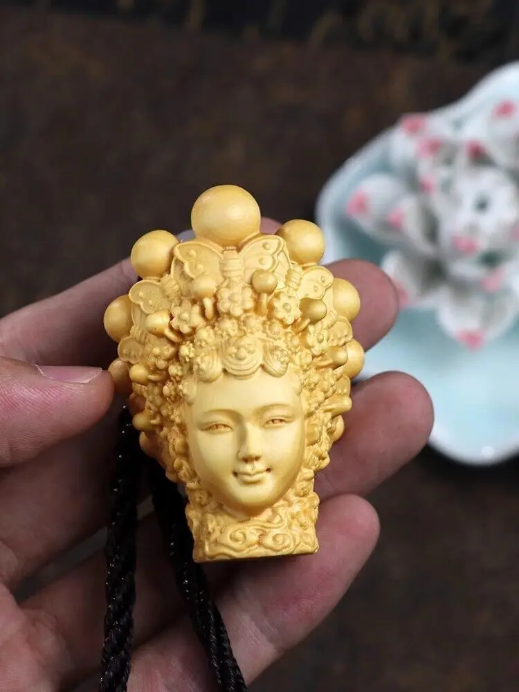 Boxwood Carved Nice Art Work Chinese Opera Beauty Girl Statue
Boxwood Carved Nice Art Work Chinese Opera Beauty Girl Statue
