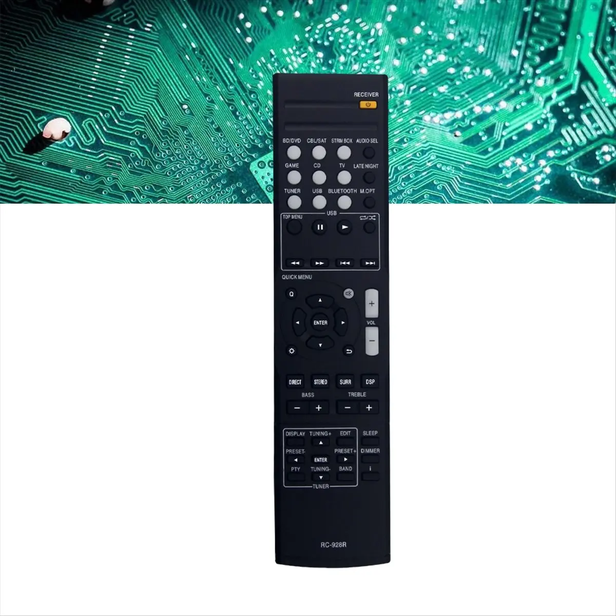 DT2307 Mon.Replace RC-928R Remote Control for AV Receiver TX-SR353 -395 TX-SR373 HT-S3900 HT-S3800
DT2307 Mon.Replace RC-928R Remote Control for AV Receiver TX-SR353 -395 TX-SR373 HT-S3900 HT-S3800