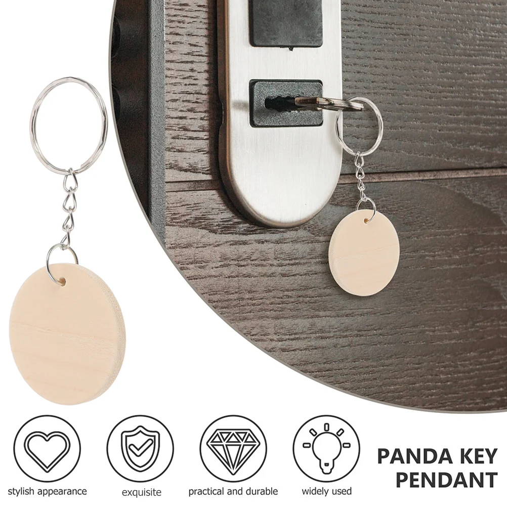 1Set Blank Round Wood Discs Thick Wooden Slices with Stainless Key Ring DIY Keychain Making Materials Car Keys Bag Ornament
1Set Blank Round Wood Discs Thick Wooden Slices with Stainless Key Ring DIY Keychain Making Materials Car Keys Bag Ornament