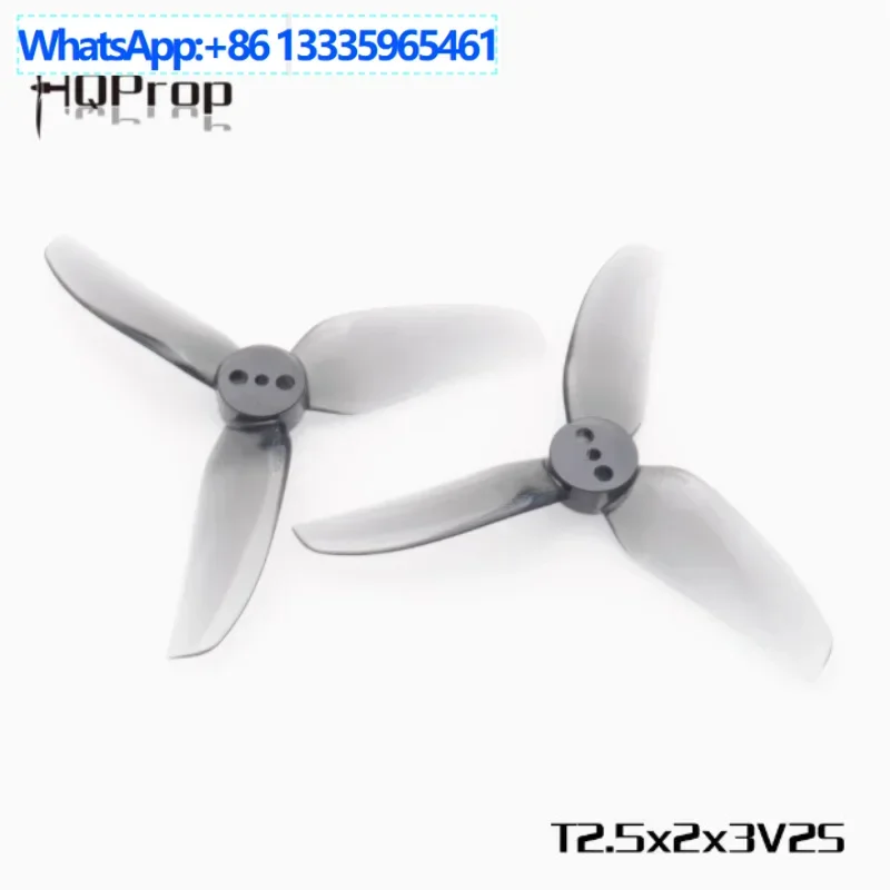 20PCS HQProp T2.5X2X3V2S HQ2.5 inch 3-blade paddle 2523 paddle 95X reverse thrust paddle
20PCS HQProp T2.5X2X3V2S HQ2.5 inch 3-blade paddle 2523 paddle 95X reverse thrust paddle