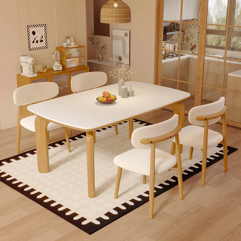 Lounge Modern Dining Table Restaurant Coffee Kitchen Nordic Writing Dining Table Wood Space Saving Muebles Living Room Furniture
Lounge Modern Dining Table Restaurant Coffee Kitchen Nordic Writing Dining Table Wood Space Saving Muebles Living Room Furniture