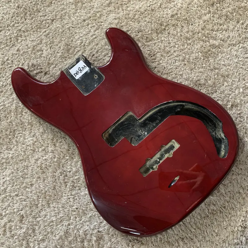 Unfinished Electric Bass Body Wine Red Color PJB Bass Pickups DIY Solid Basswood Right Hand for Replace Stock Item DB833
Unfinished Electric Bass Body Wine Red Color PJB Bass Pickups DIY Solid Basswood Right Hand for Replace Stock Item DB833