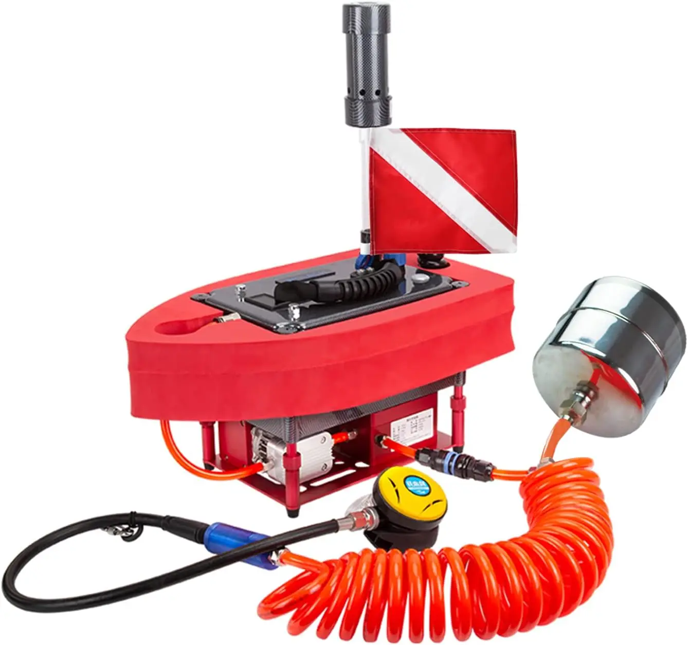 20M 6 hours Portable Rechargeable Waterproof Air Compressor Dive Systems Scuba Diving Tanks System Diving Ventilator Equipment
20M 6 hours Portable Rechargeable Waterproof Air Compressor Dive Systems Scuba Diving Tanks System Diving Ventilator Equipment