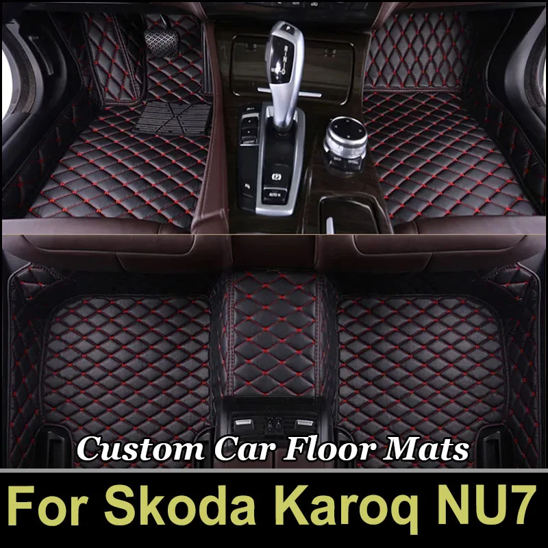 Автомобильные коврики для Skoda Karoq NU7 2017 ~ 2022, кожаный напольный коврик, набор автомобильных ковриков, аксессуары для интерьера автомобиля 2018 2019 2020
Автомобильные коврики для Skoda Karoq NU7 2017 ~ 2022, кожаный напольный коврик, набор автомобильных ковриков, аксессуары для интерьера автомобиля 2018 2019 2020