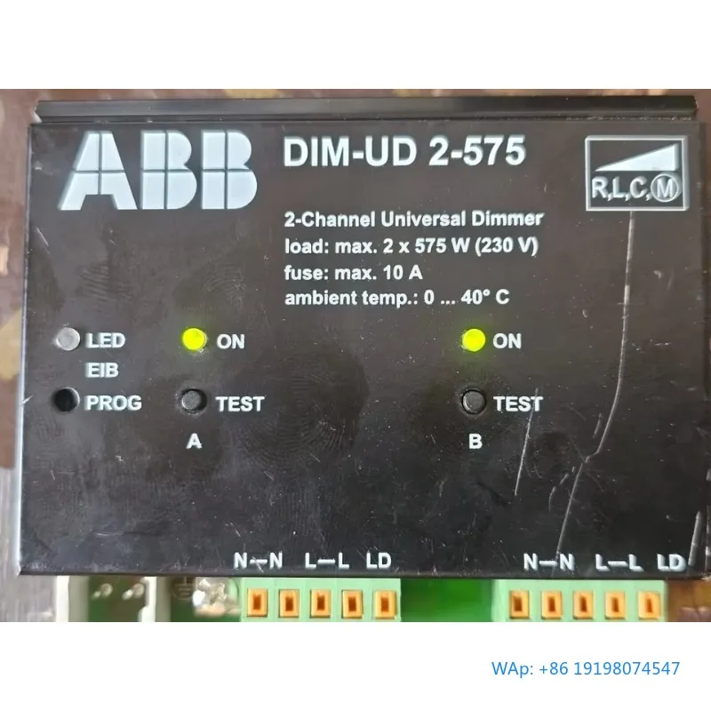 2 Channel Universal Dimmer for PLC Automation
2 Channel Universal Dimmer for PLC Automation