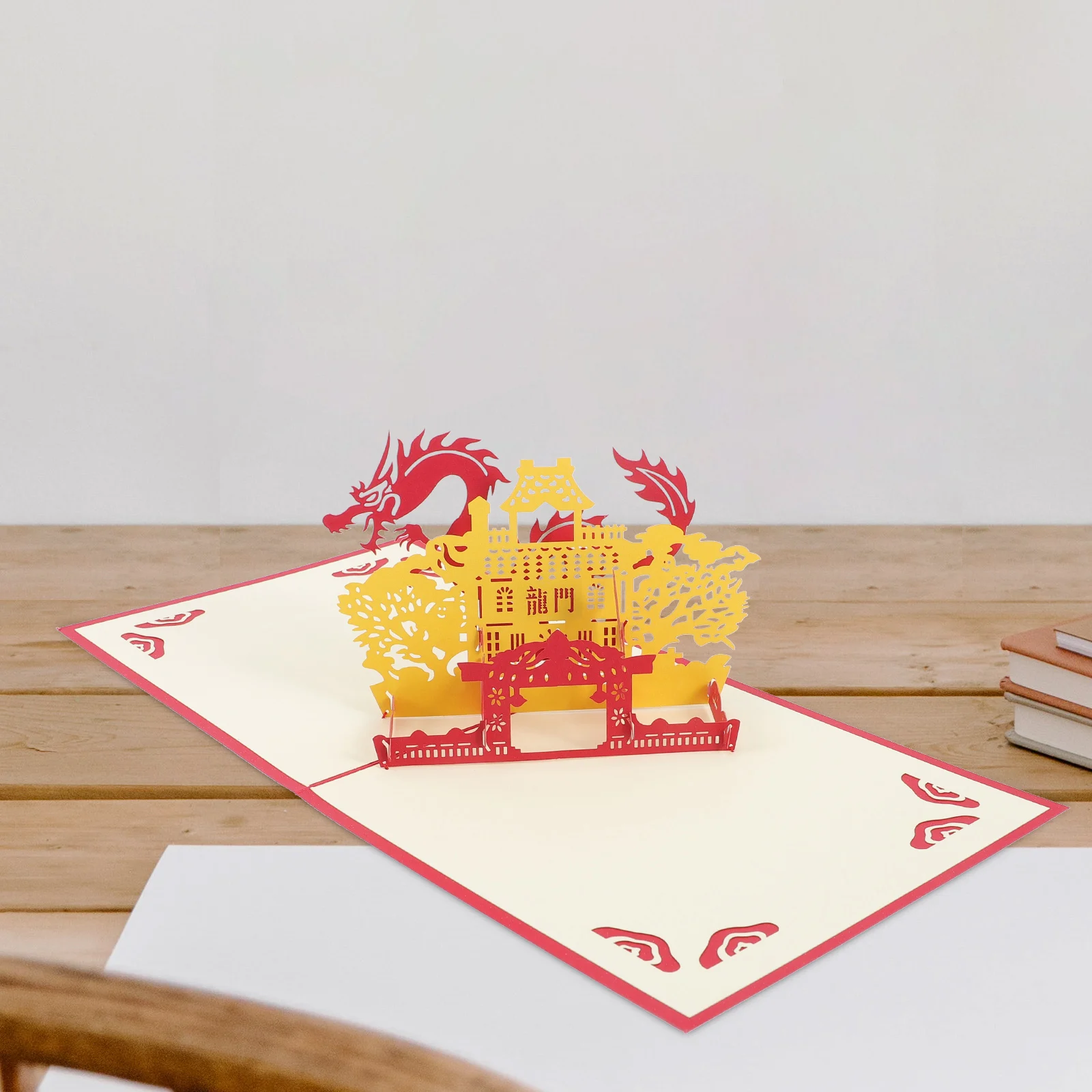 Fish Jumping Greeting Cards Classic Color Thick Paper 3D Design Decorative Gifts Anniversary Graduation Party
Fish Jumping Greeting Cards Classic Color Thick Paper 3D Design Decorative Gifts Anniversary Graduation Party