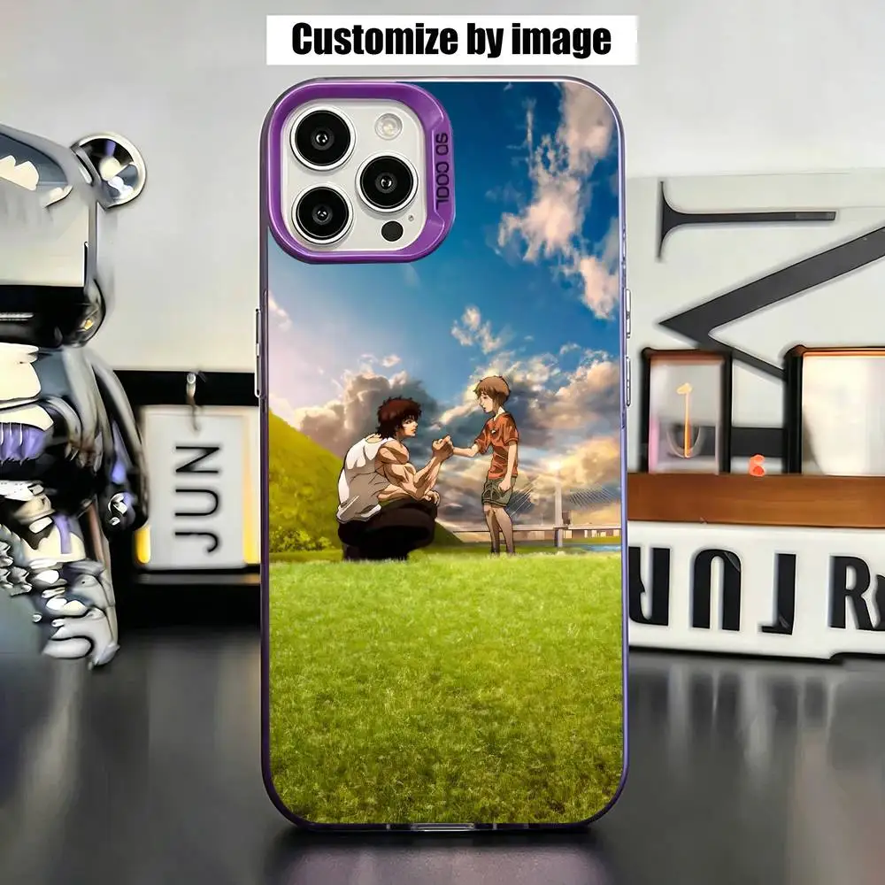 Anime Baki Hanma Son Of Ogre Phone Case For IPhone 17,16,15,14,13,12, Plus,Pro Max,XS,Purple Silver Plated Inside Cover
Anime Baki Hanma Son Of Ogre Phone Case For IPhone 17,16,15,14,13,12, Plus,Pro Max,XS,Purple Silver Plated Inside Cover
