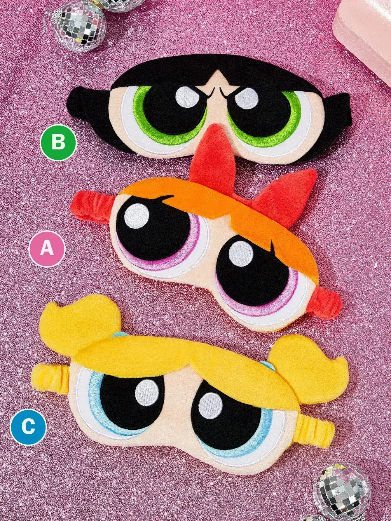 1pc 3D Cartoon Sleep Mask, Cute Blossom/Buttercup/Bubbles Pattern, Delicate Embroidery, Effectively Blocks Light, Soft Fabric,Y2K
1pc 3D Cartoon Sleep Mask, Cute Blossom/Buttercup/Bubbles Pattern, Delicate Embroidery, Effectively Blocks Light, Soft Fabric,Y2K