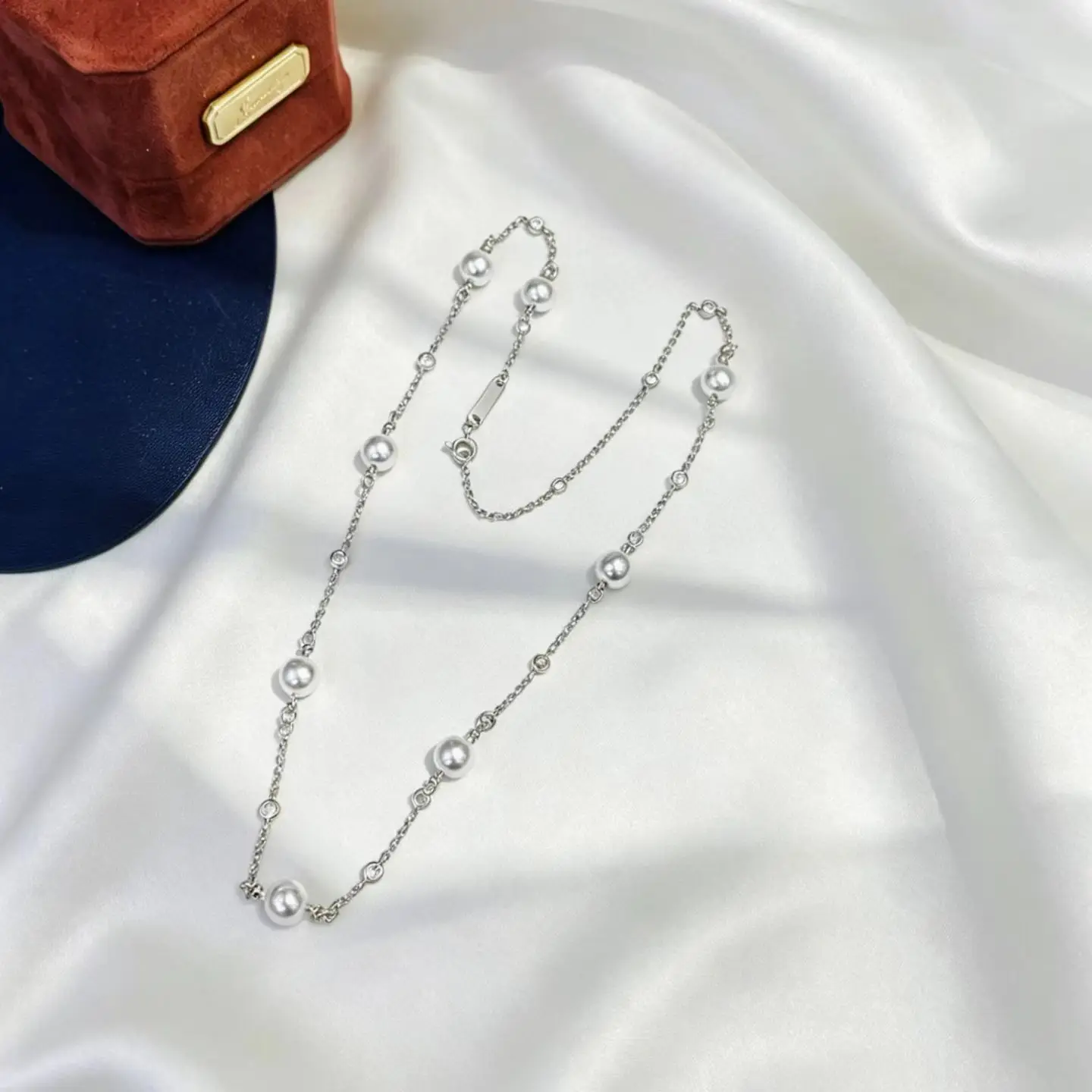 S925 Sterling Silver Necklace Findings Jewelry Base Settings Mountings Parts Mounts for 7-10mm Pearls Stones
S925 Sterling Silver Necklace Findings Jewelry Base Settings Mountings Parts Mounts for 7-10mm Pearls Stones