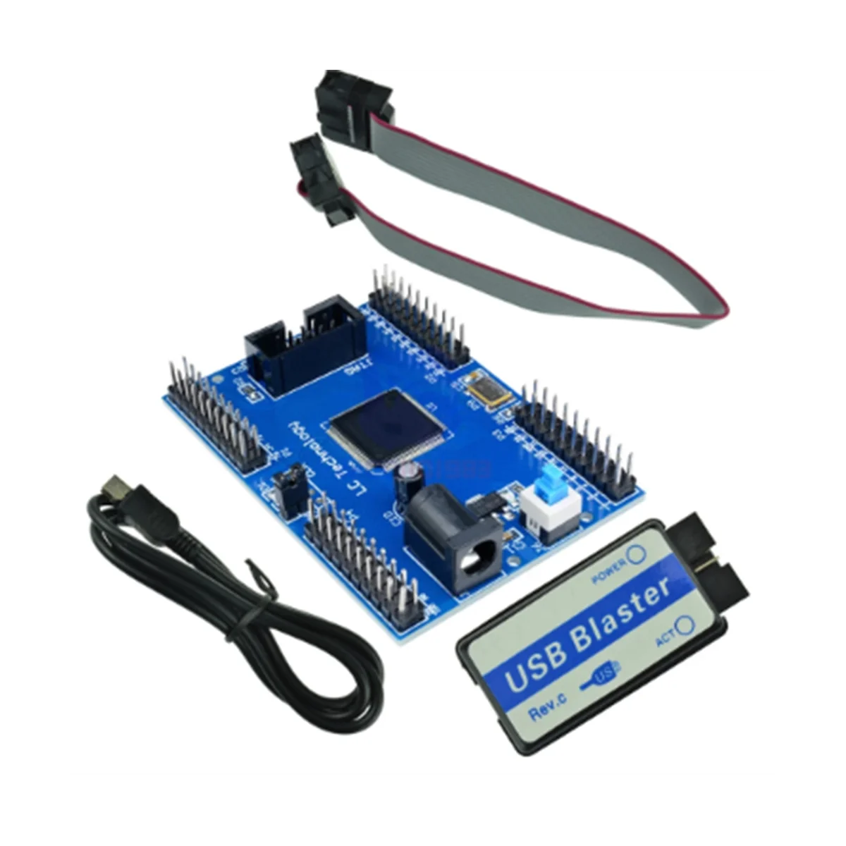 Макетная плата Max II EPM240 CPLD, обучающая плата, USB-кабель Blaster Mini USB, 10-контактный соединительный кабель JTAG
Макетная плата Max II EPM240 CPLD, обучающая плата, USB-кабель Blaster Mini USB, 10-контактный соединительный кабель JTAG